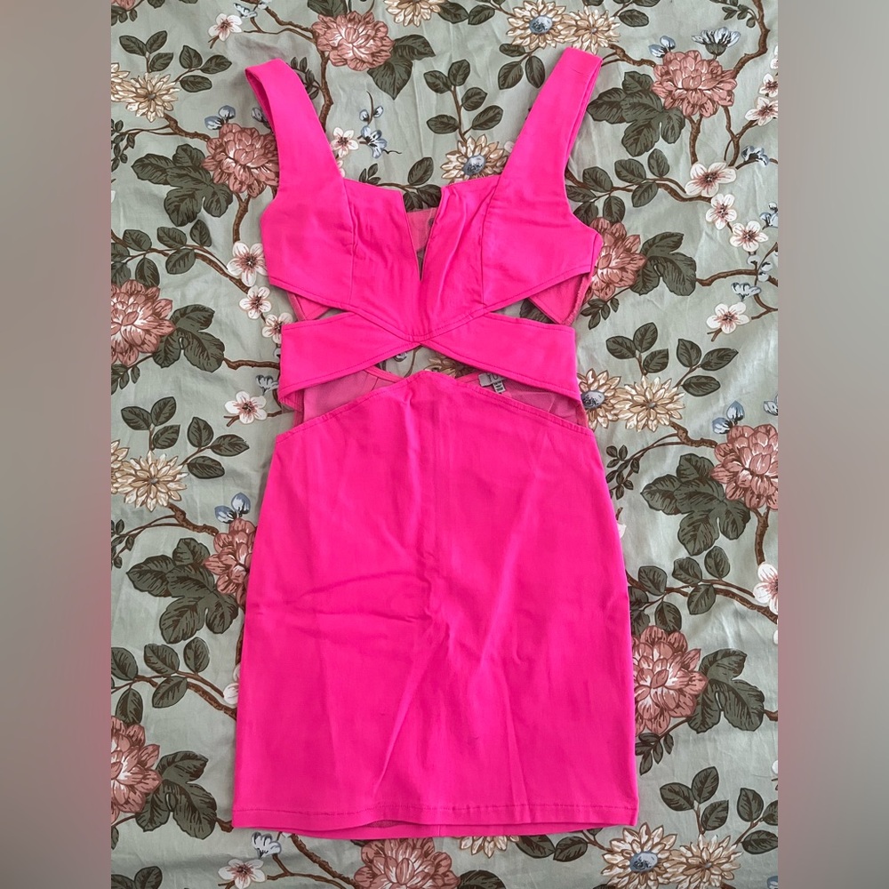 Tobi Pink Bodycon Dress